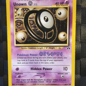 Unown O Common Neo Discovery 2