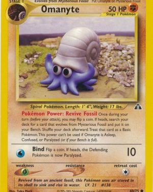 Omanyte Common Neo Discovery Unlimmited