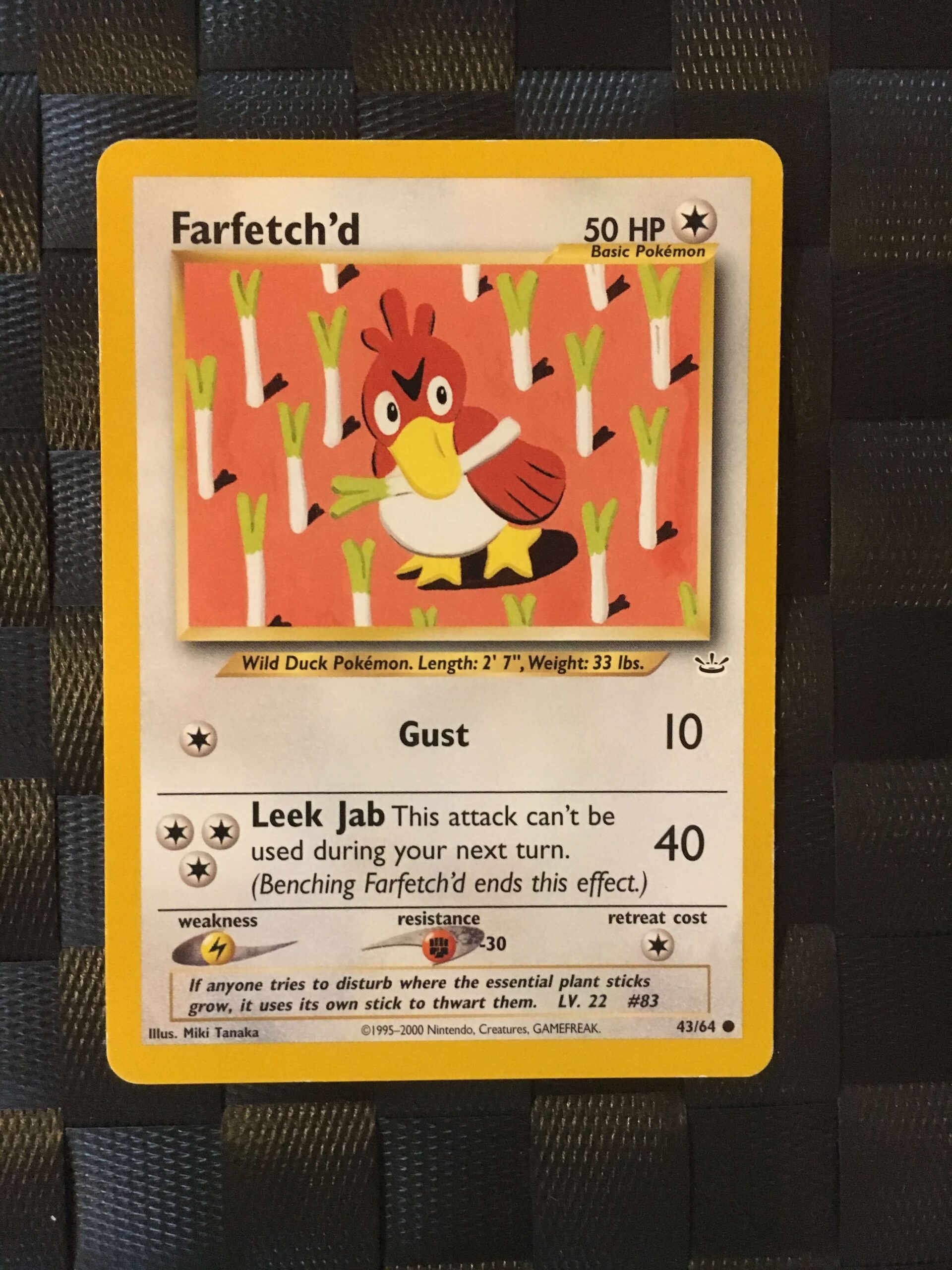Farfetch'd Common Neo Revelation Farfetch'd Common Neo Revelation