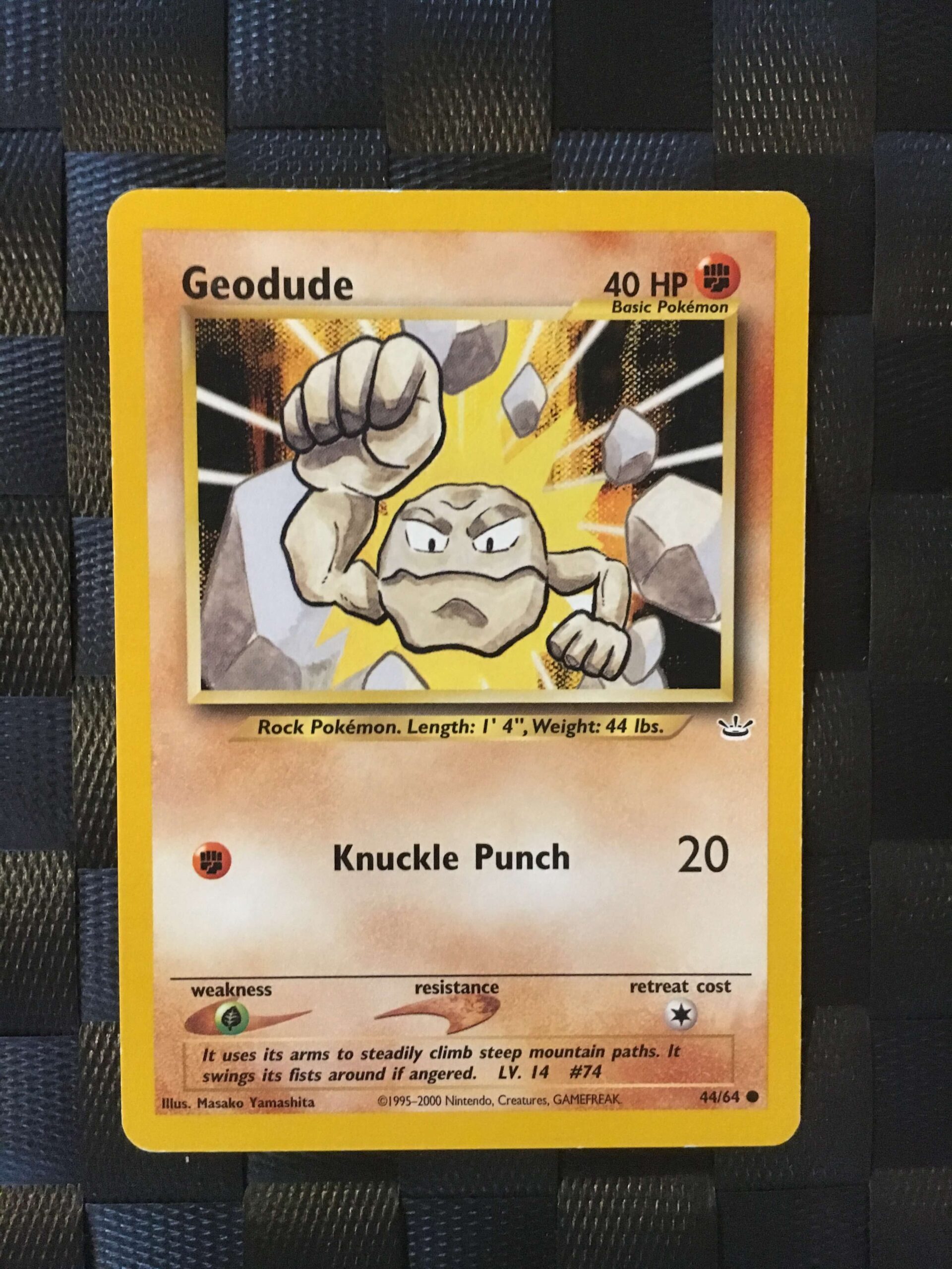 Geodude Common Neo Revelation