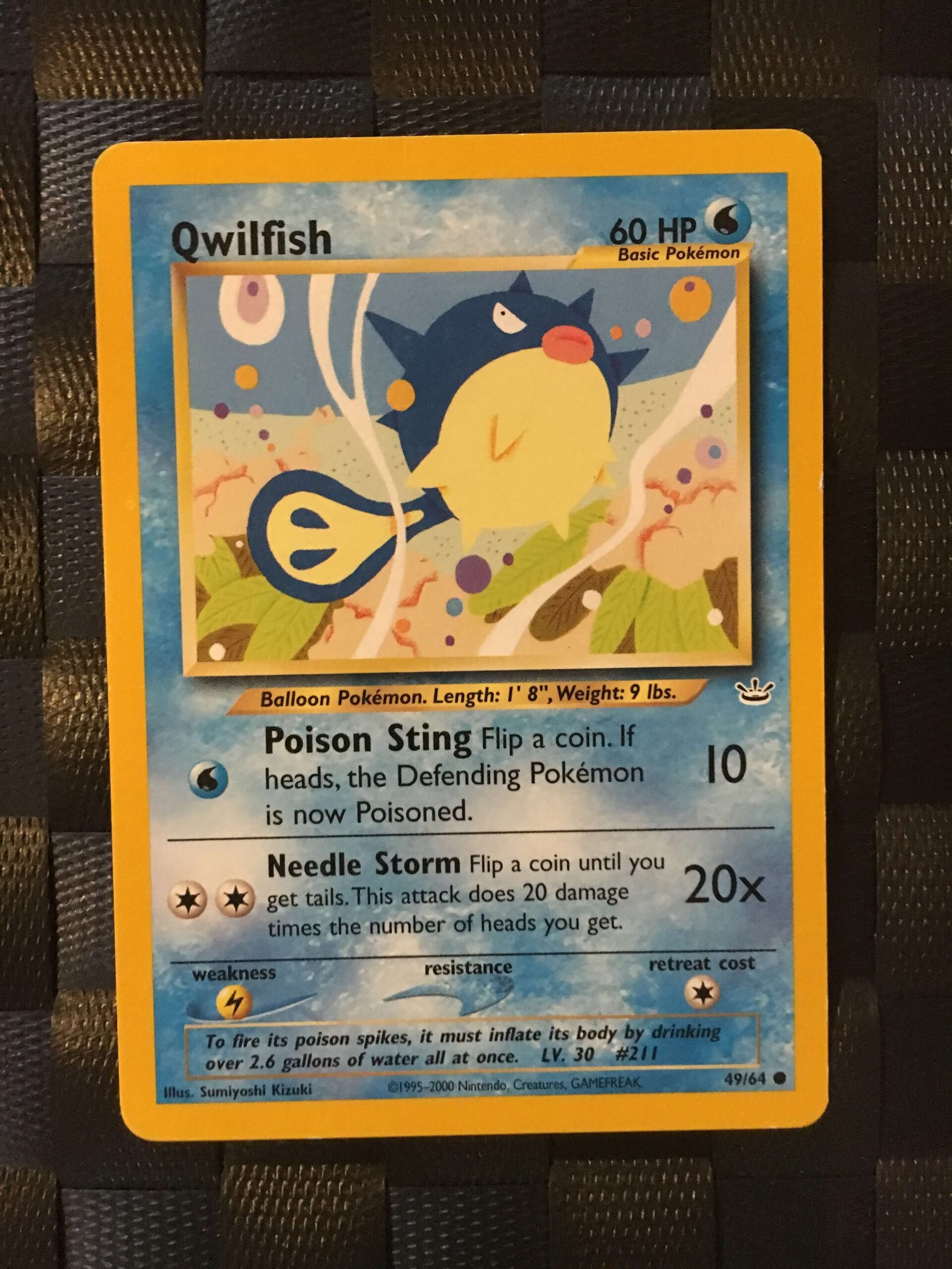 Qwilfish Common Neo Revelation 2