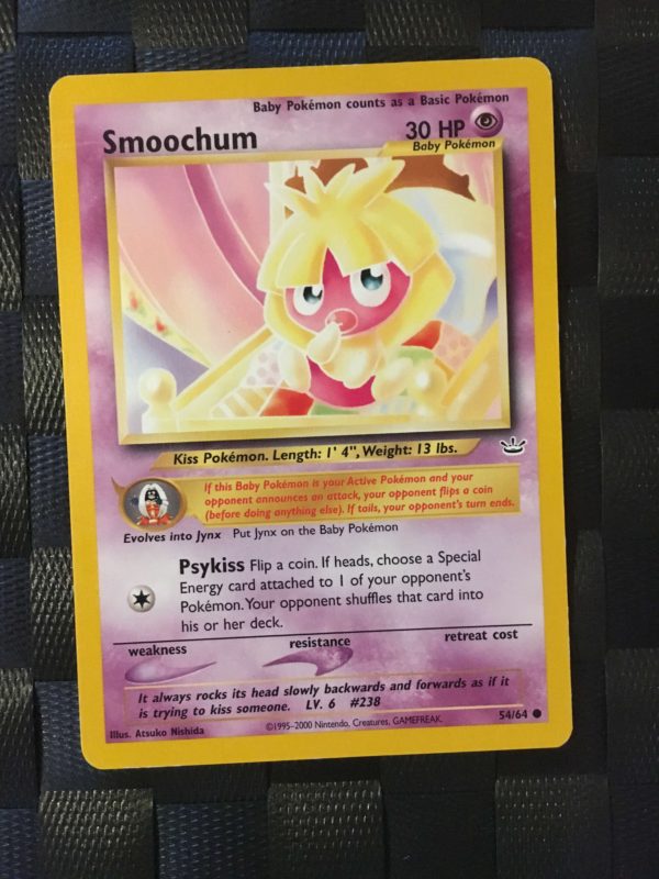 Smoochum Common Neo Revelation