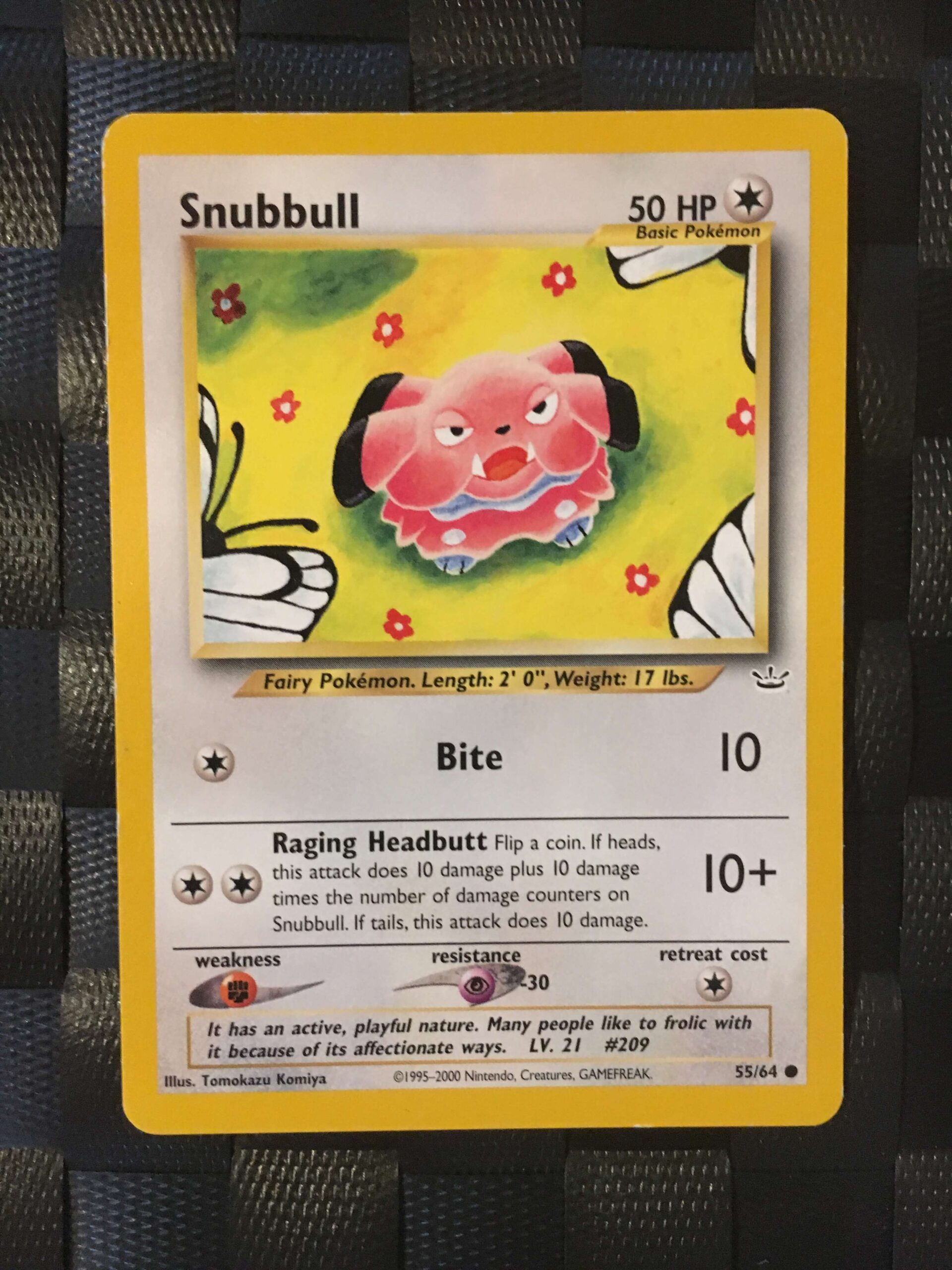 Snubbull Common Neo Revelation Snubbull Common Neo Revelation
