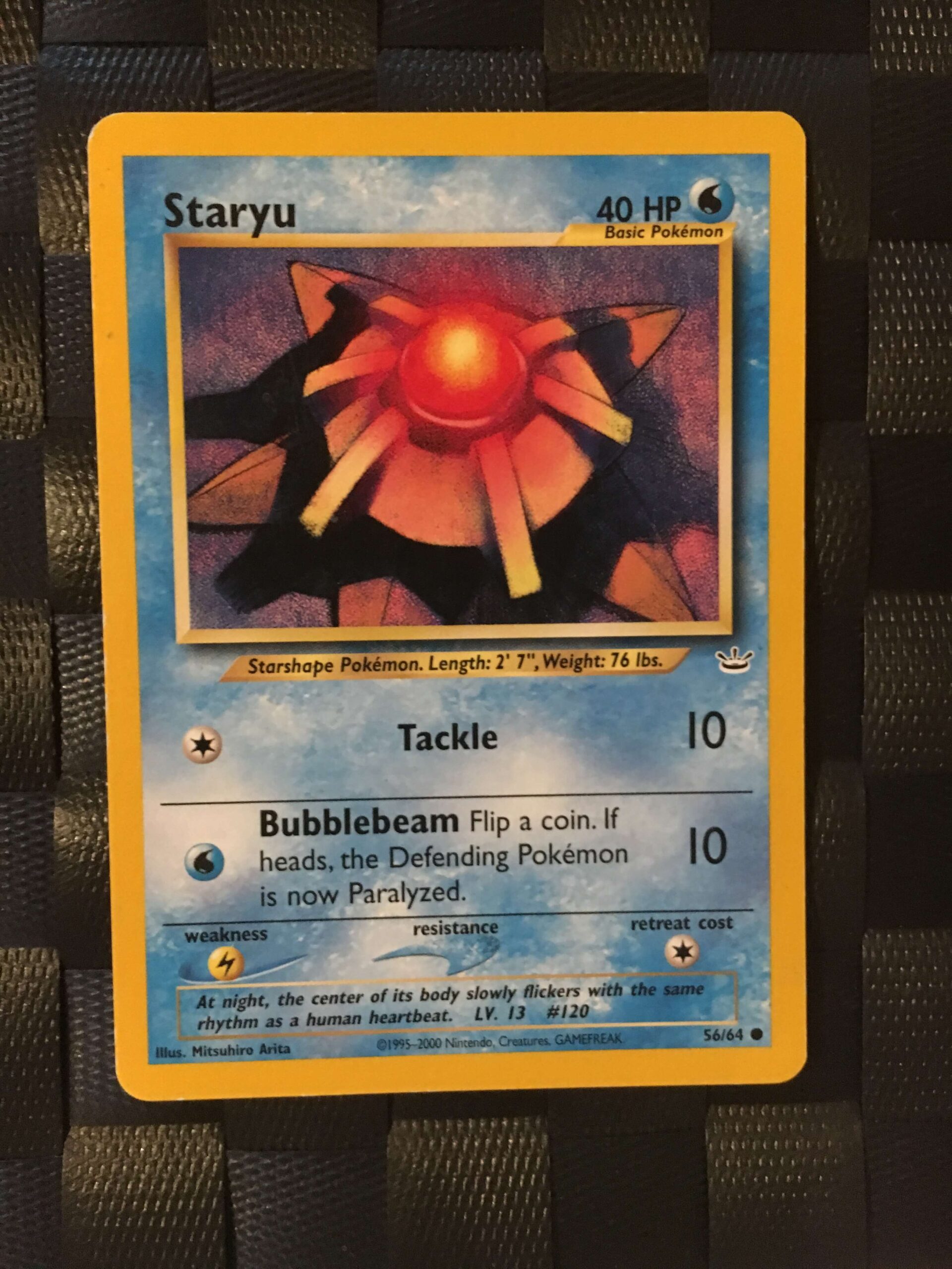 Staryu Common Neo Revelation Staryu Common Neo Revelation