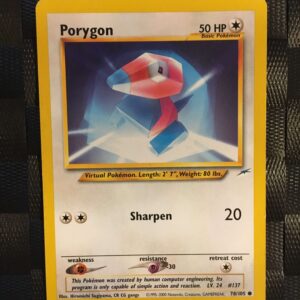 Porygon Common Neo Destiny