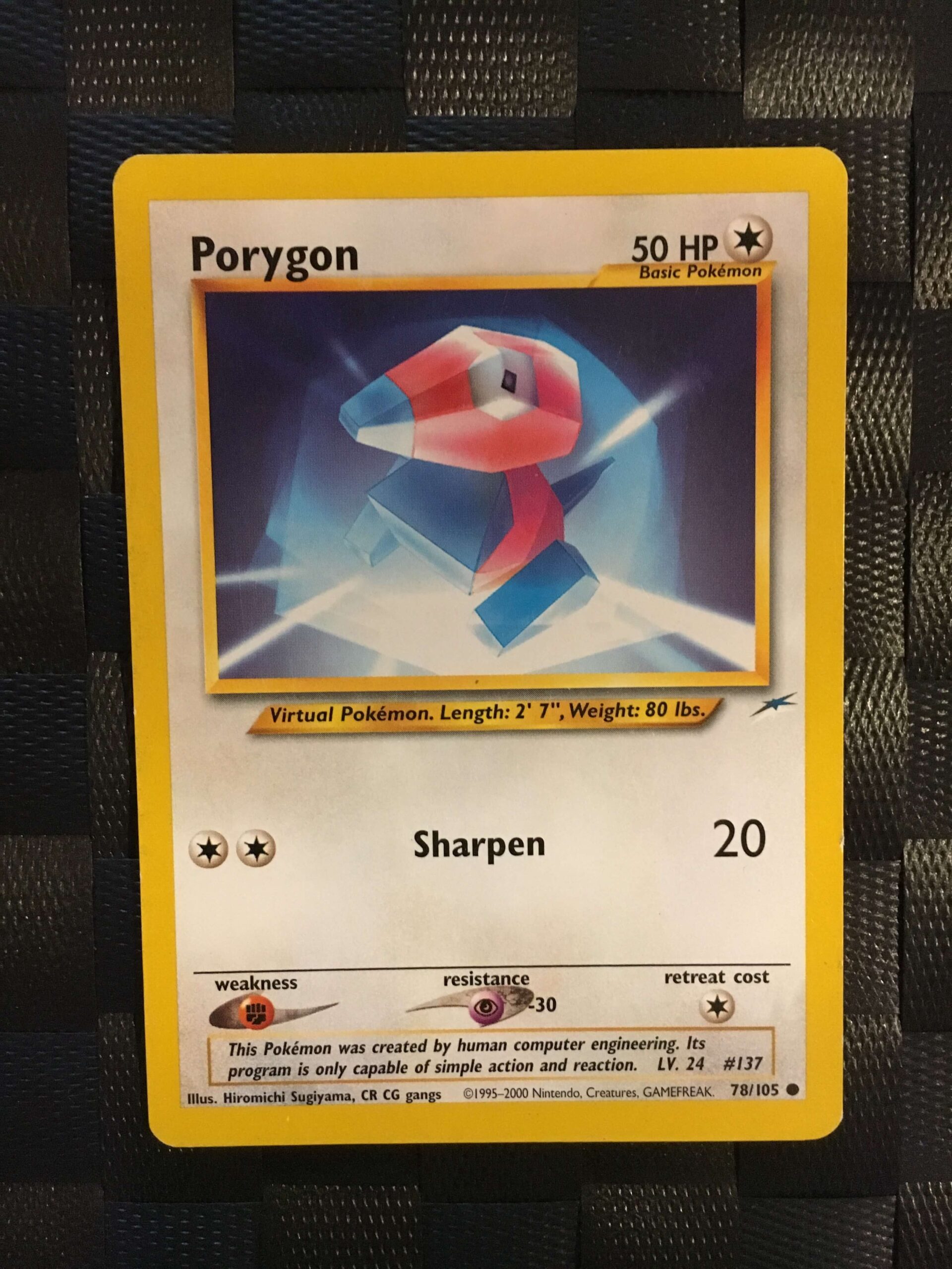 Porygon Common Neo Destiny