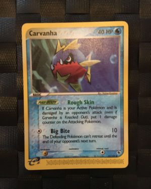 Carvanha Uncommon Ex Ruby & Sapphire