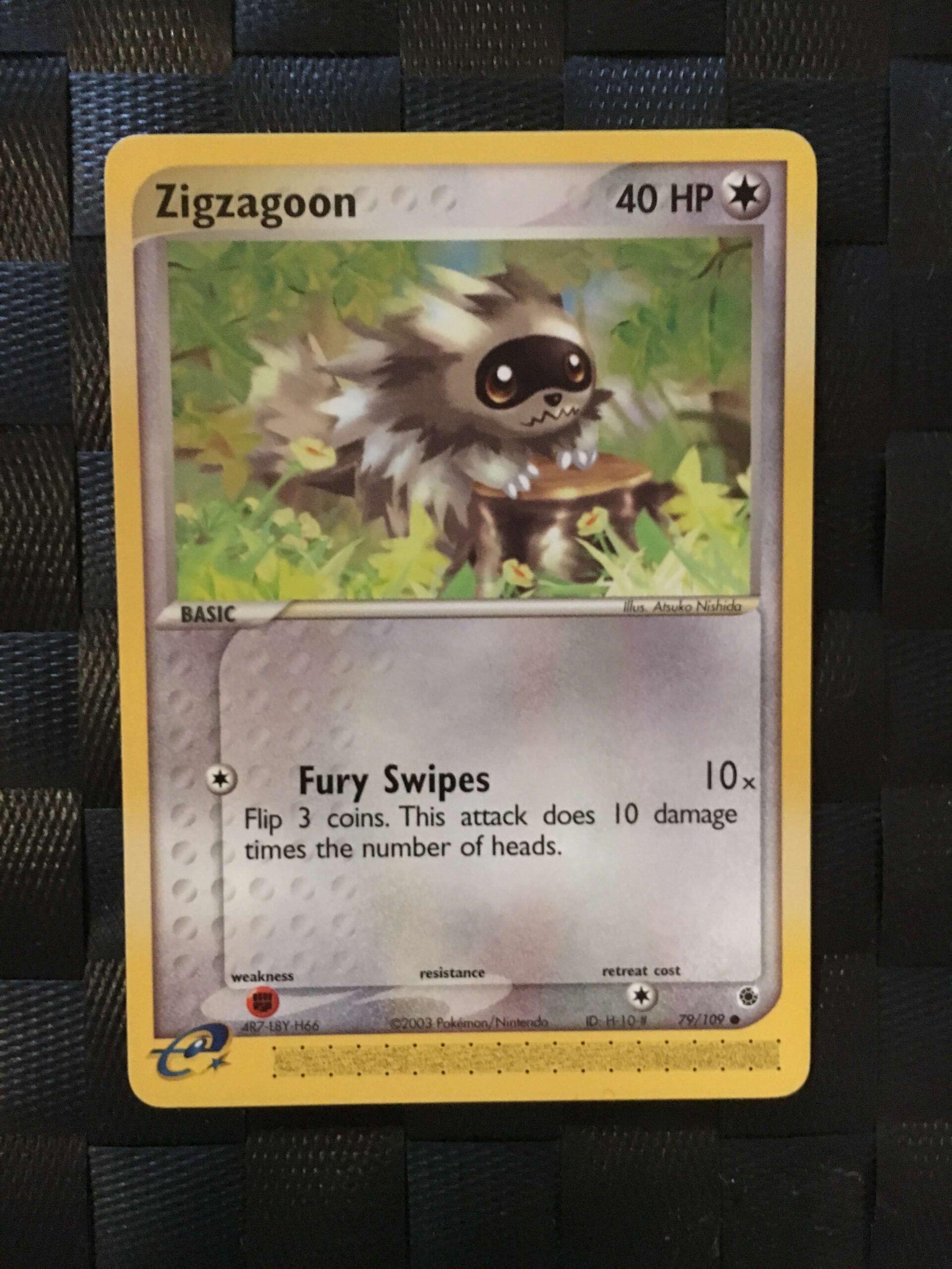 Zigzagoon Common Ex Ruby & Sapphire Zigzagoon Common Ex Ruby & Sapphire