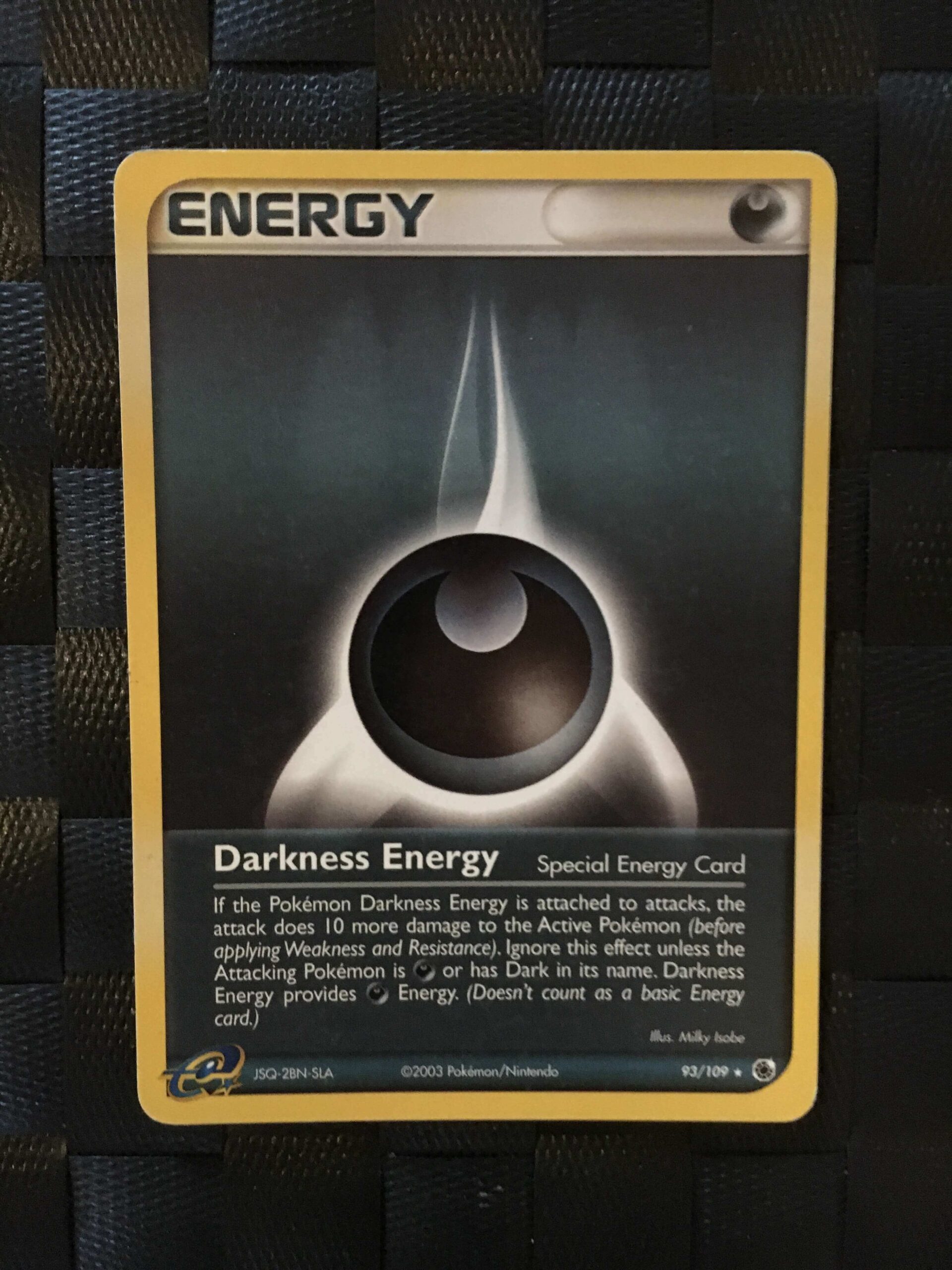 Darkness Energy Rare Ex Ruby & Sapphire Darkness Energy Rare Ex Ruby & Sapphire