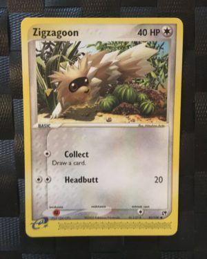 Zigzagoon Common Ex Sandstorm