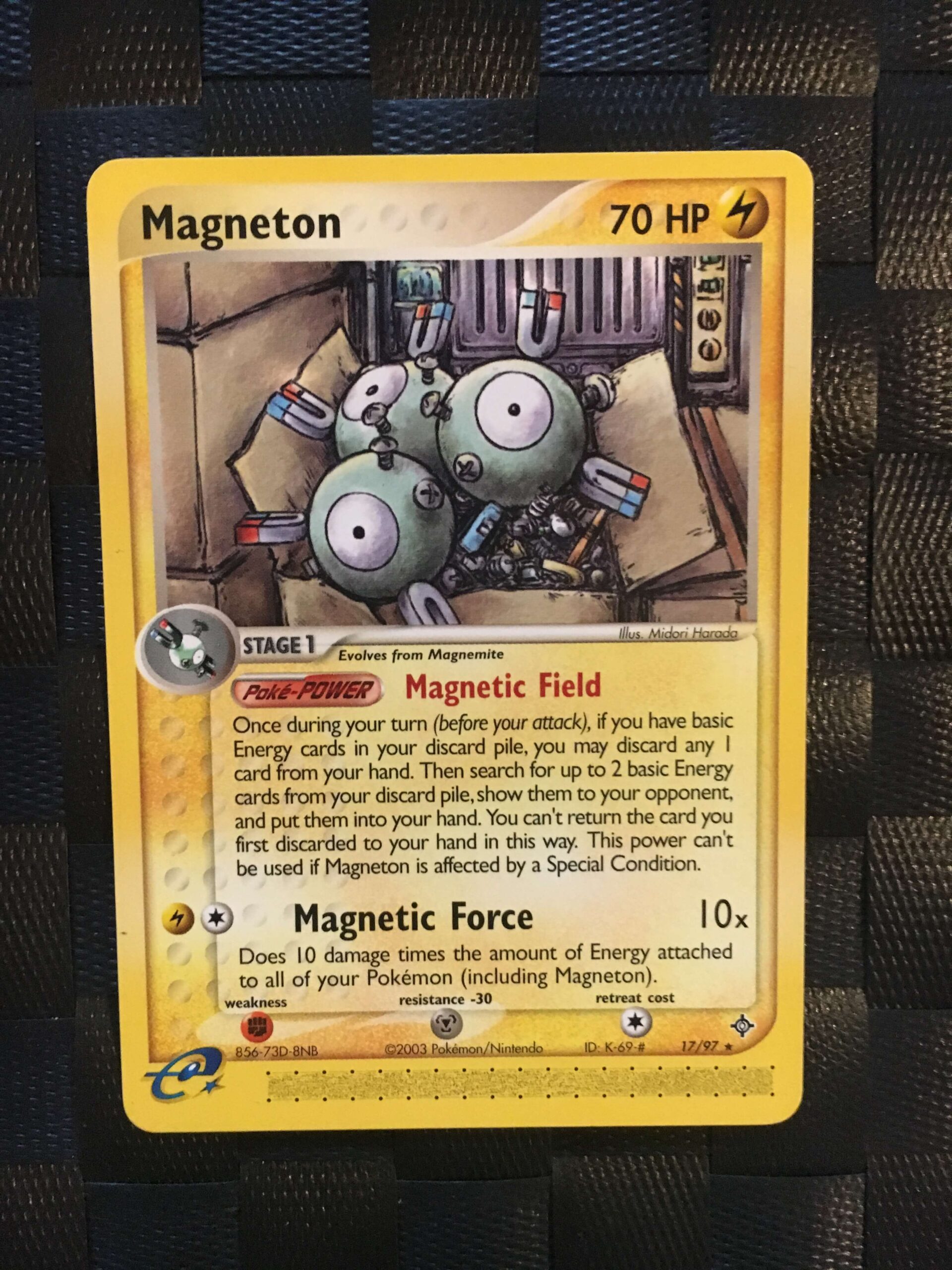 Magneton Rare Ex Dragon Magneton Rare Ex Dragon