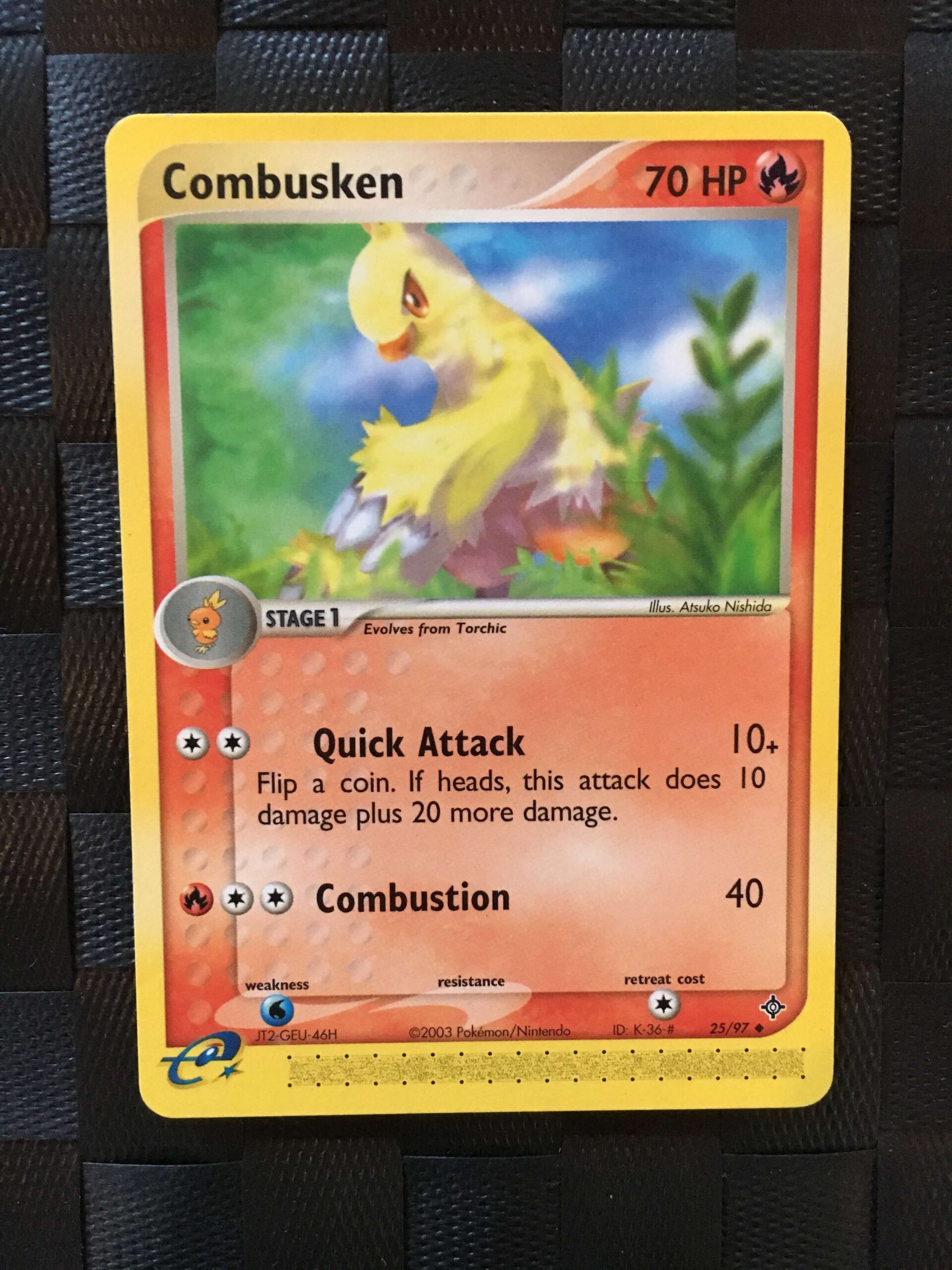 Combusken Uncommon Ex Dragon