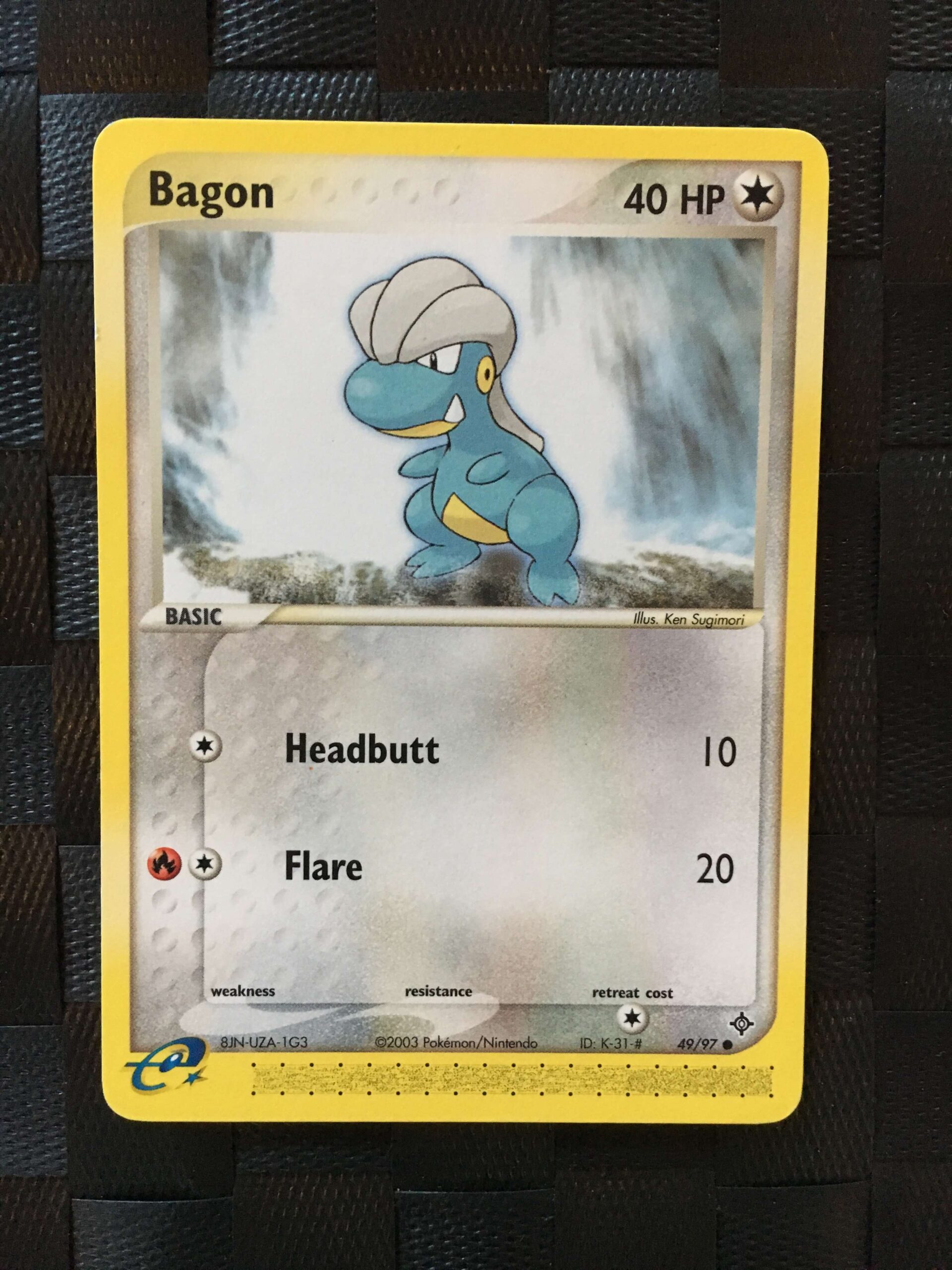 Bagon Common Ex Dragon Bagon Common Ex Dragon