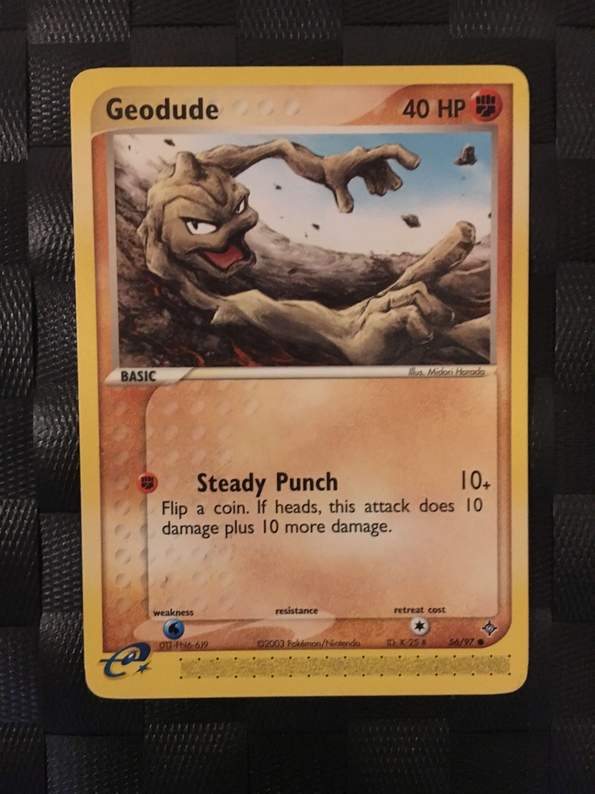Geodude Common Ex Dragon 3