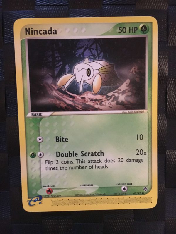 Nincada Common Ex Dragon 3