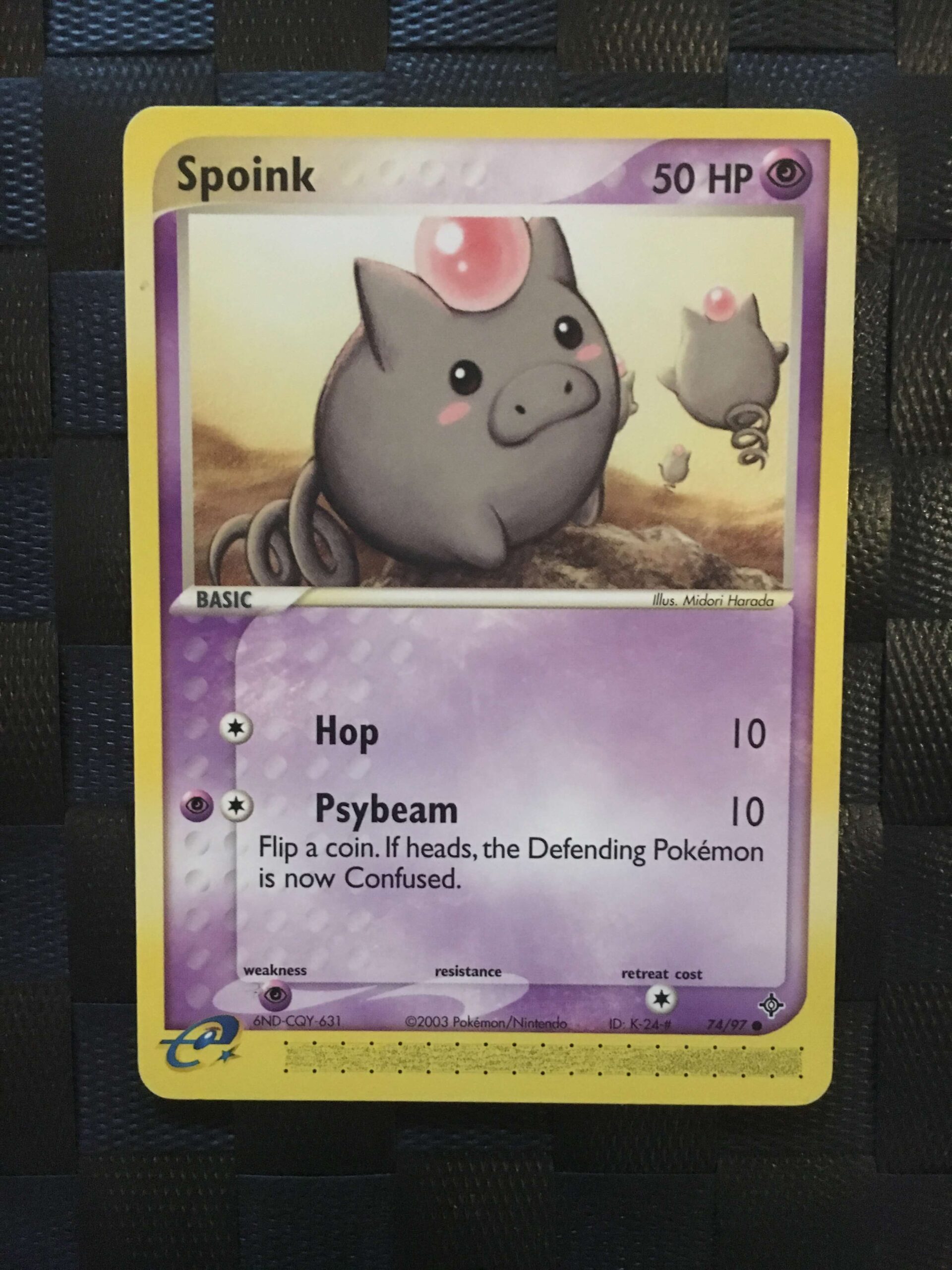 Spoink Common Ex Dragon 4