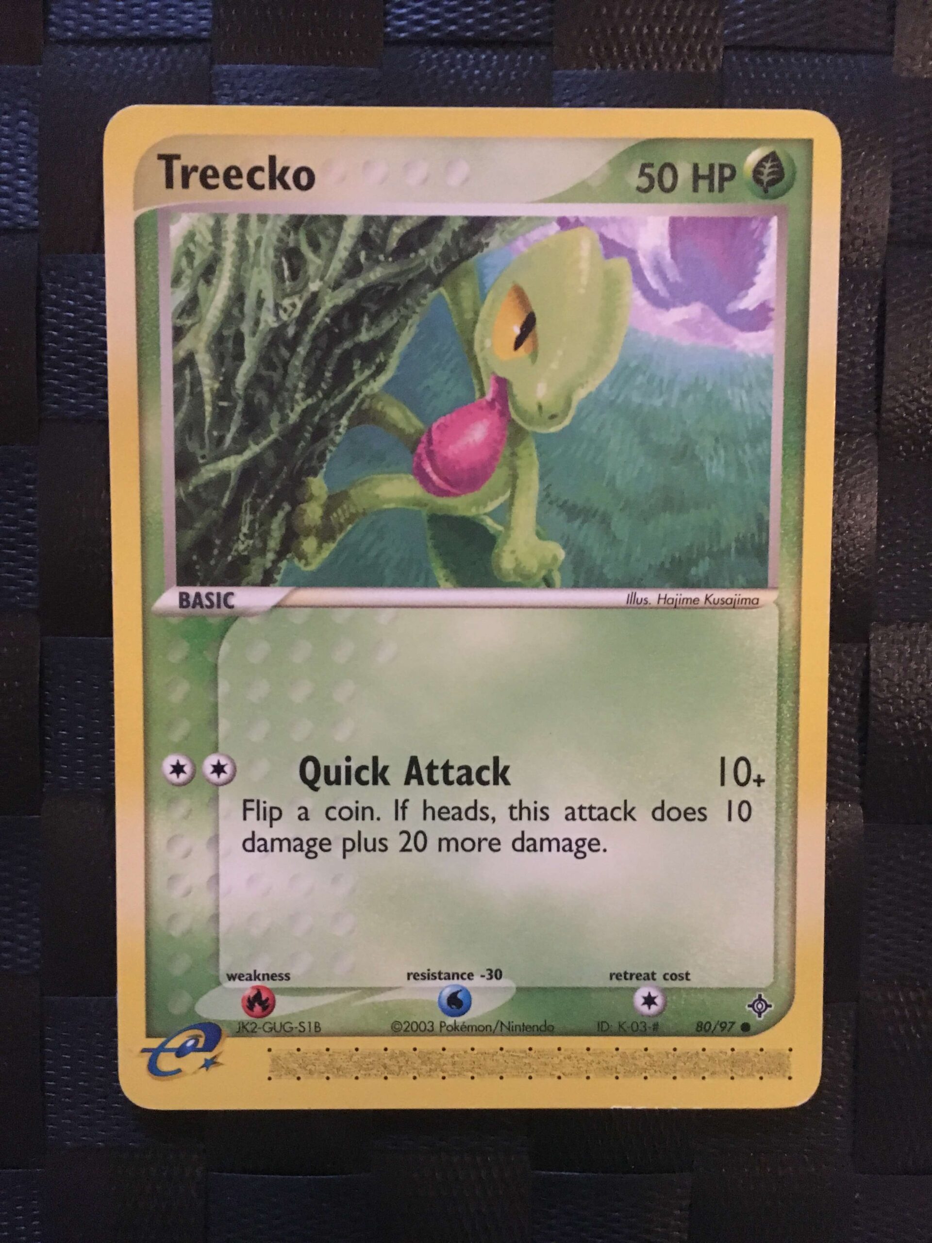 Treecko Common Ex Dragon