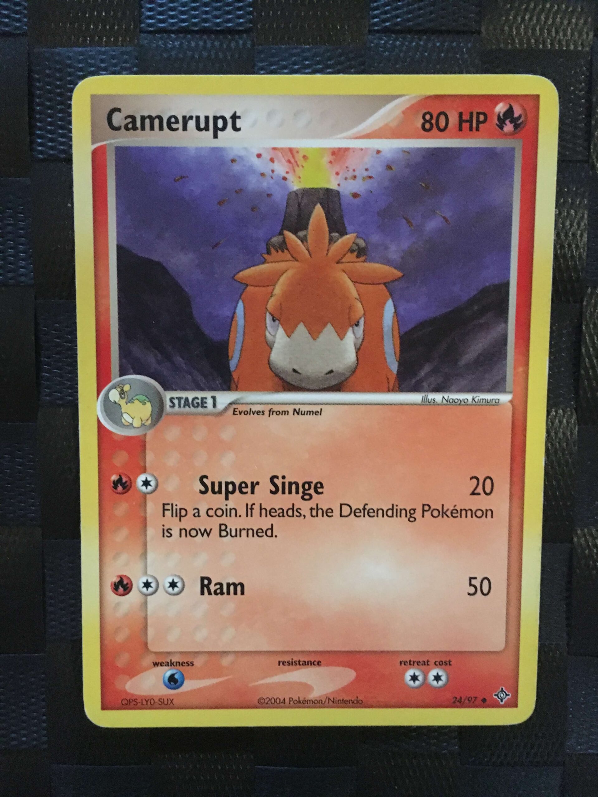 Camerupt Uncommon Ex Dragon (2004) Camerupt Uncommon Ex Dragon (2004)