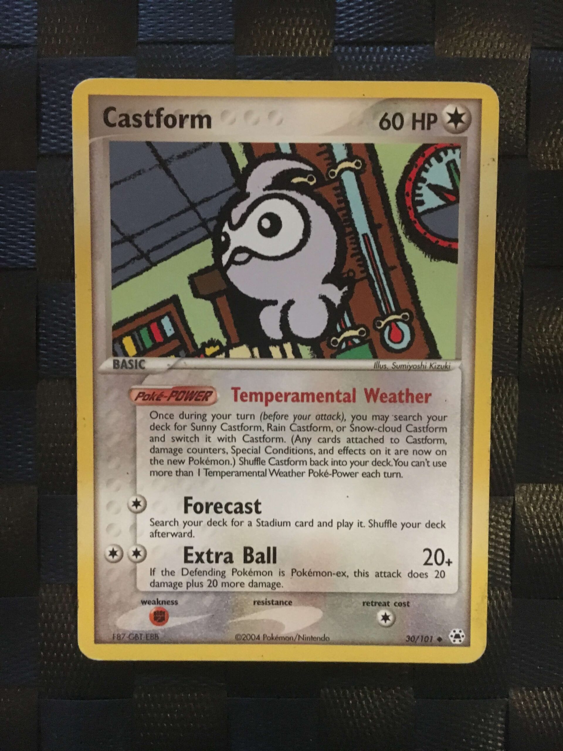Castform Uncommon Ex Hidden Legends Castform Uncommon Ex Hidden Legends
