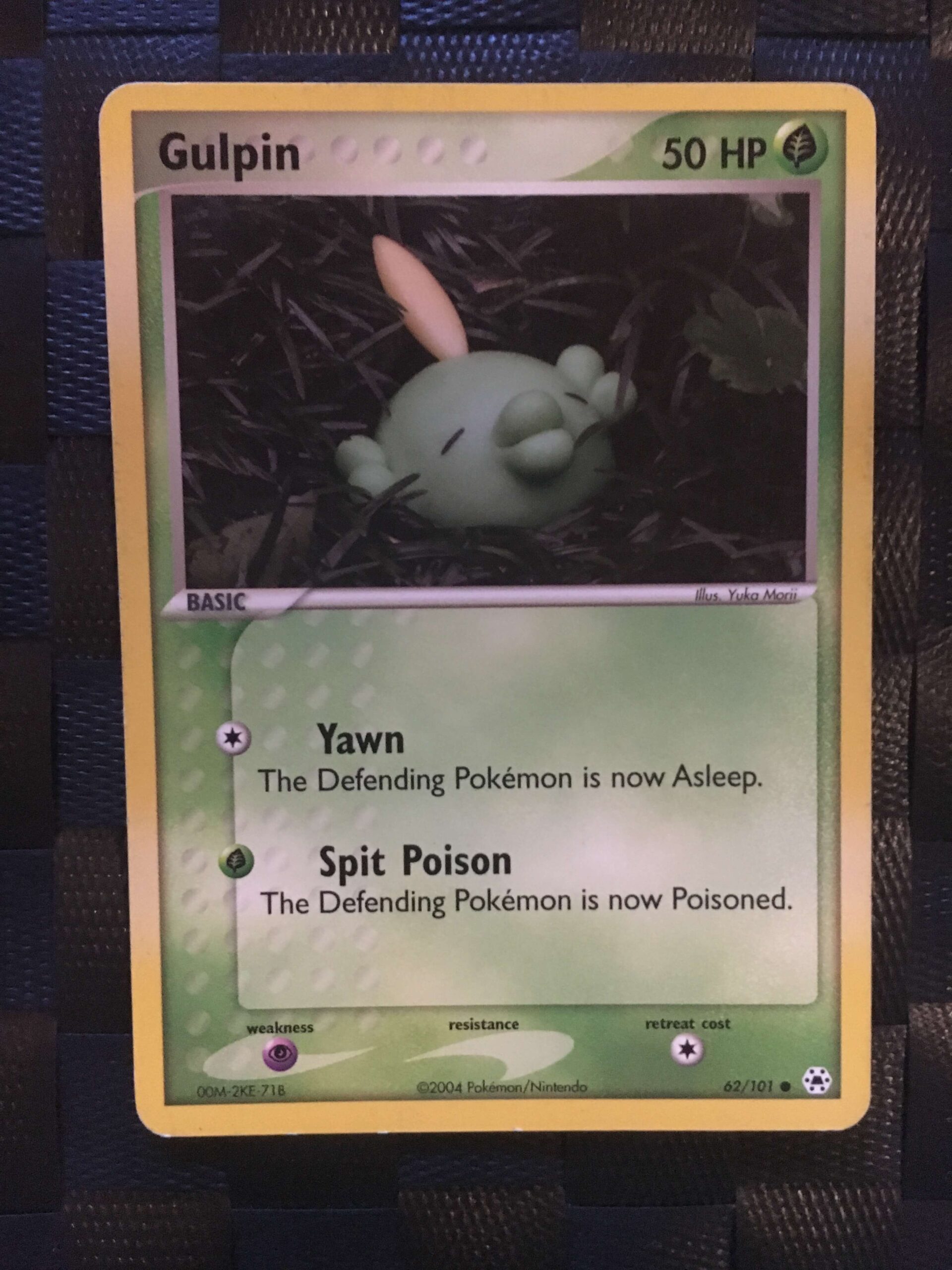 Gulpin Common Ex Hidden Legends Gulpin Common Ex Hidden Legends