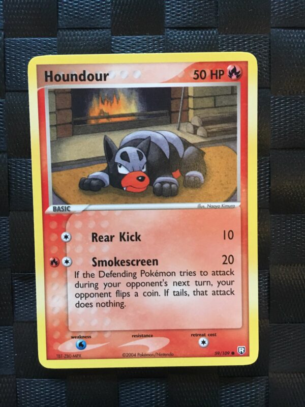 Houndour Common Ex Team Rocket Returns