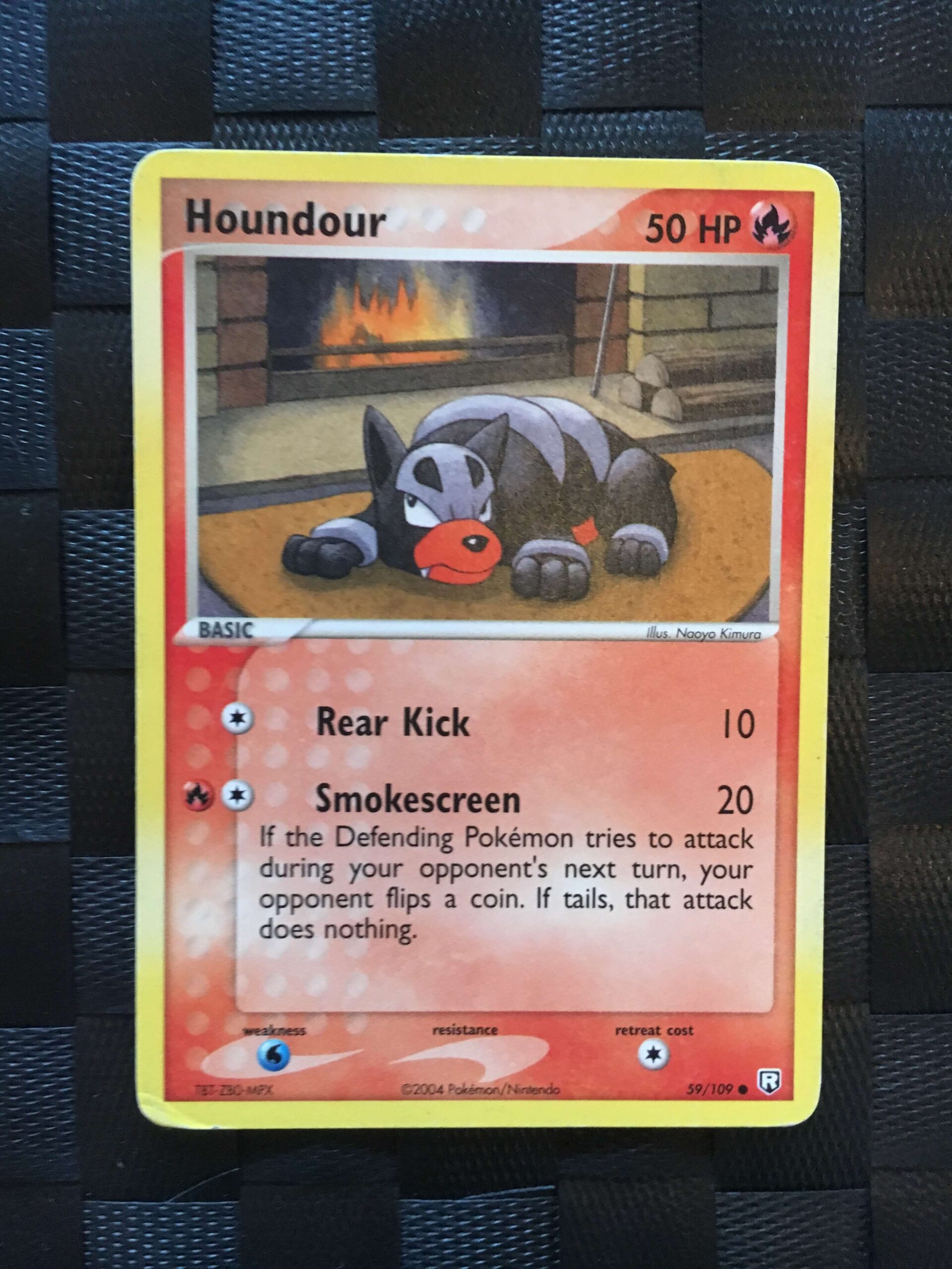 Houndour Common Ex Team Rocket Returns 2