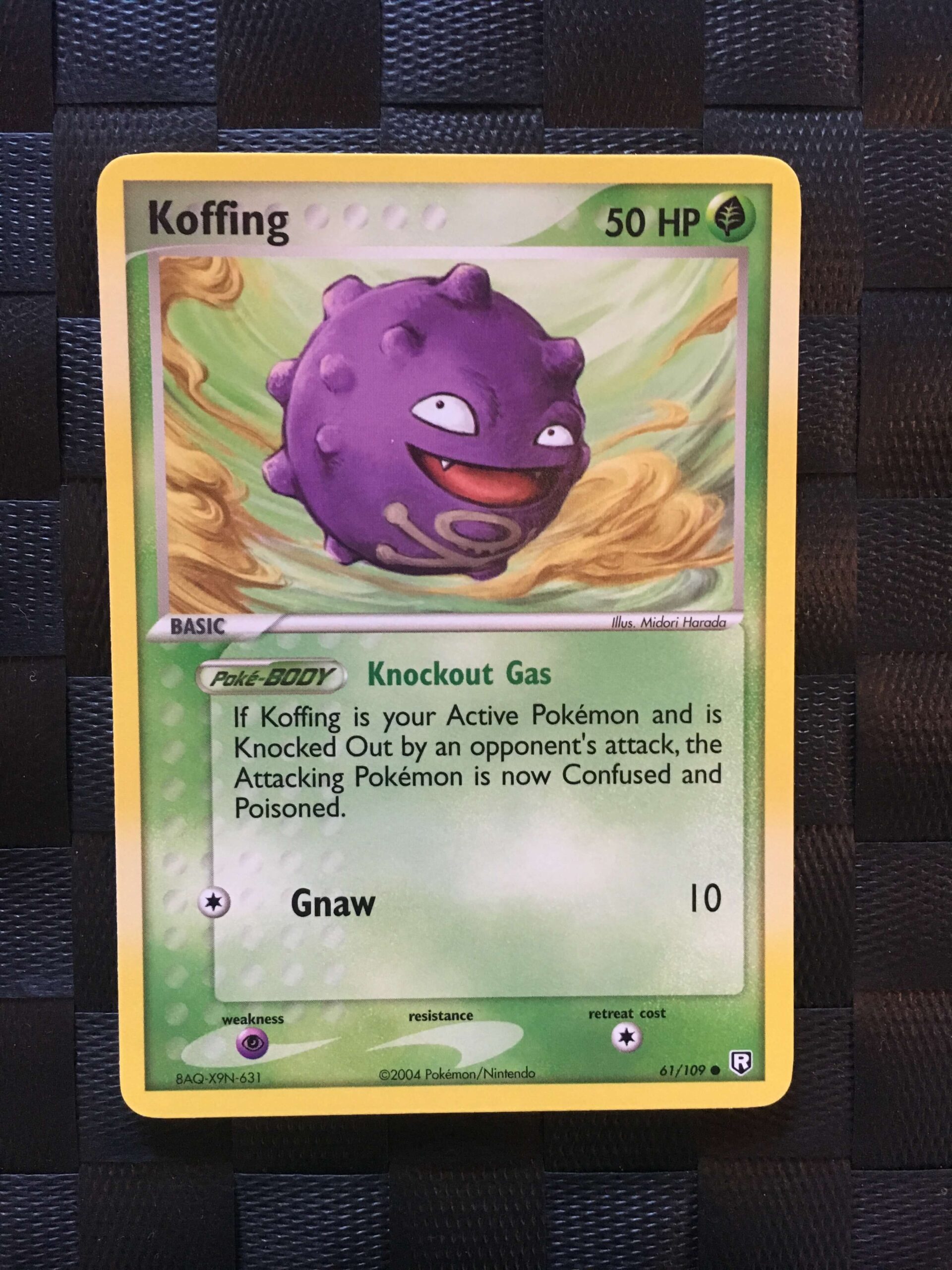 Koffing Common Ex Team Rocket Returns 2 Koffing Common Ex Team Rocket Returns 2