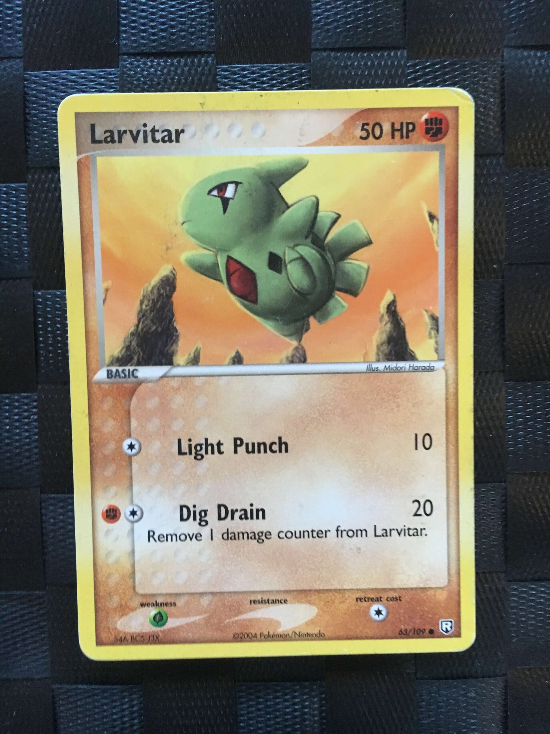 Larvitar Common Ex Team Rocket Returns 4