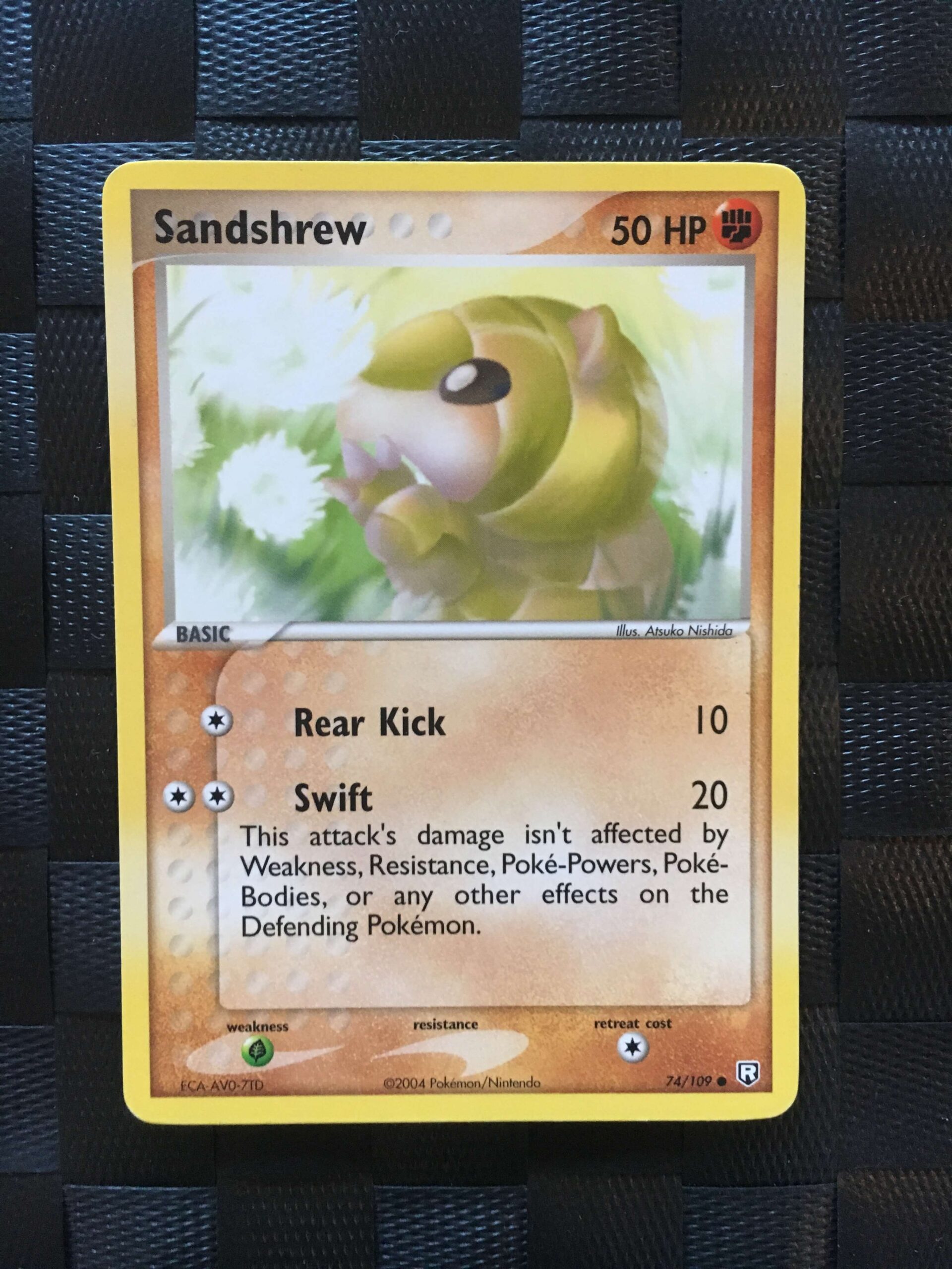 Sandshrew Common Ex Team Rocket Returns 2