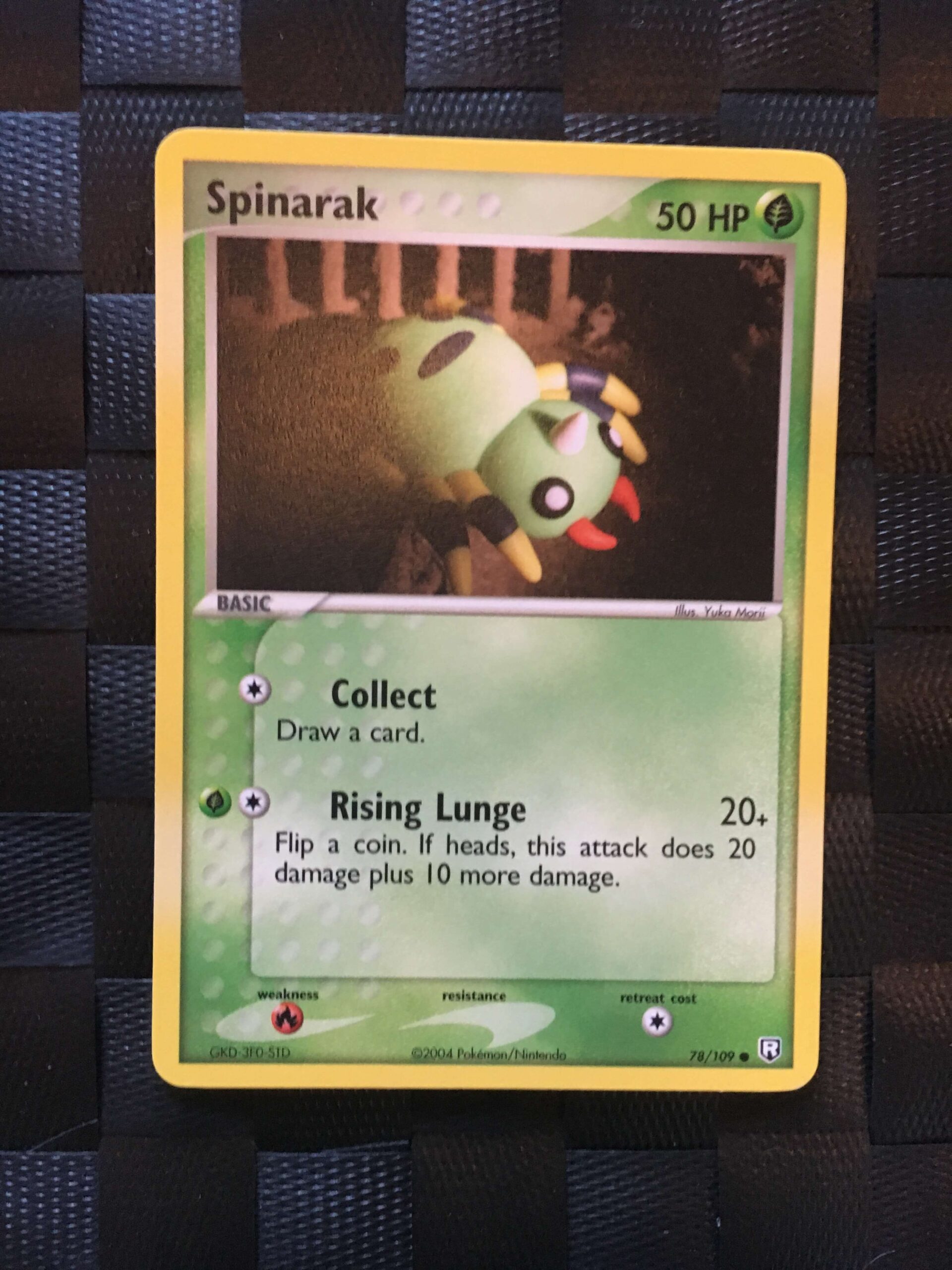 Spinarak Common Ex Team Rocket Returns Spinarak Common Ex Team Rocket Returns
