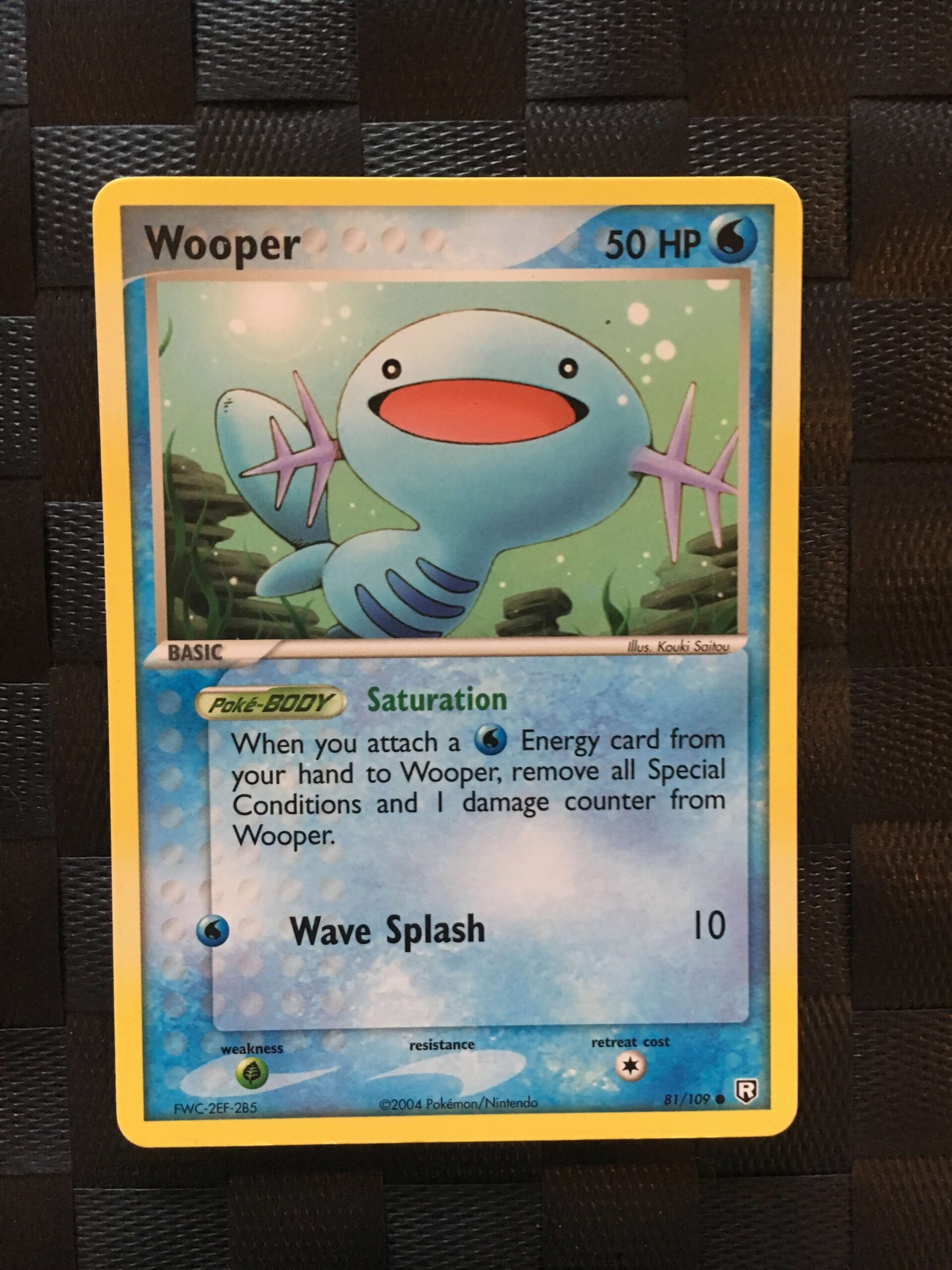 Wooper Common Ex Team Rocket Returns 2