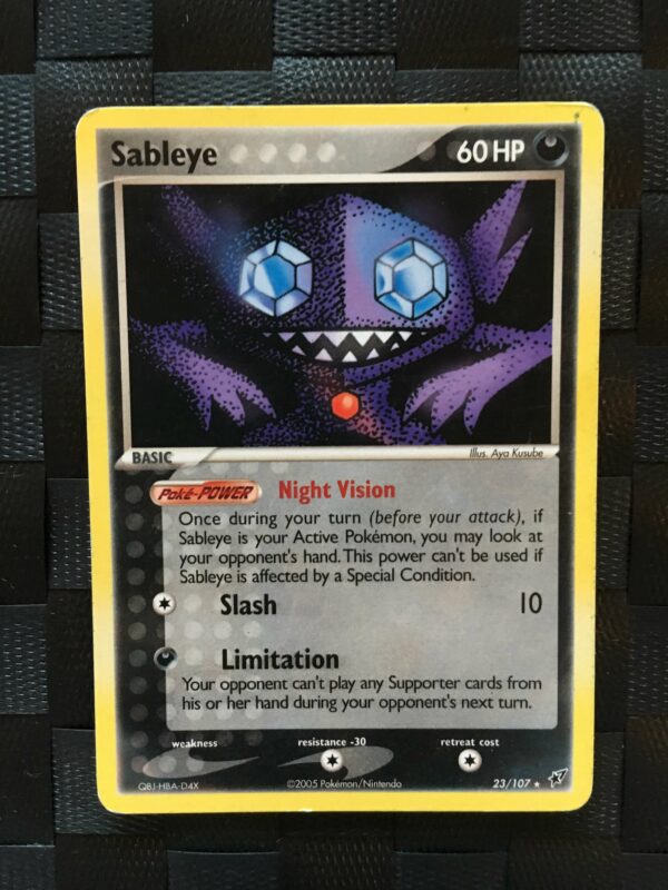 Sableye Rare Ex Deoxys