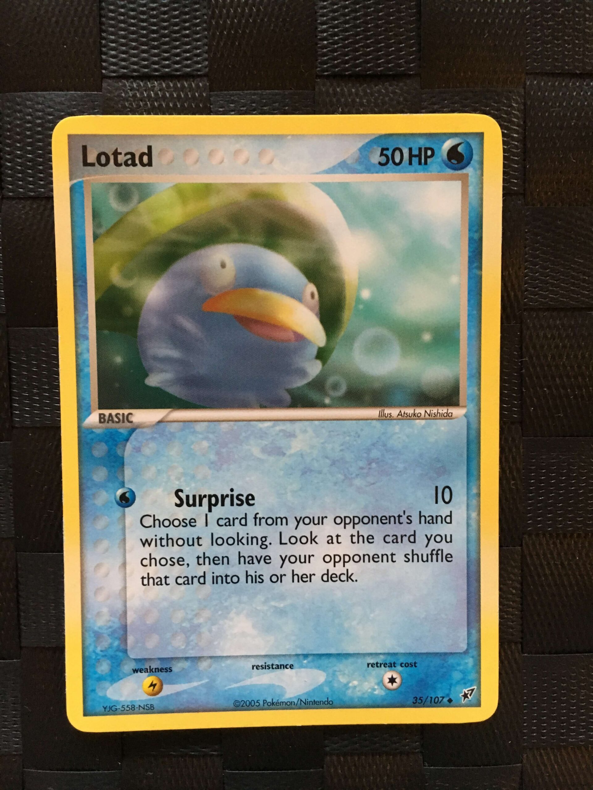 Lotad Uncommon Ex Deoxys