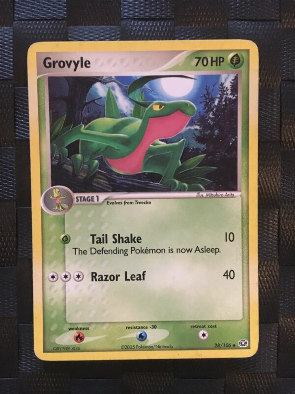 Grovyle Uncommon Ex Emerald