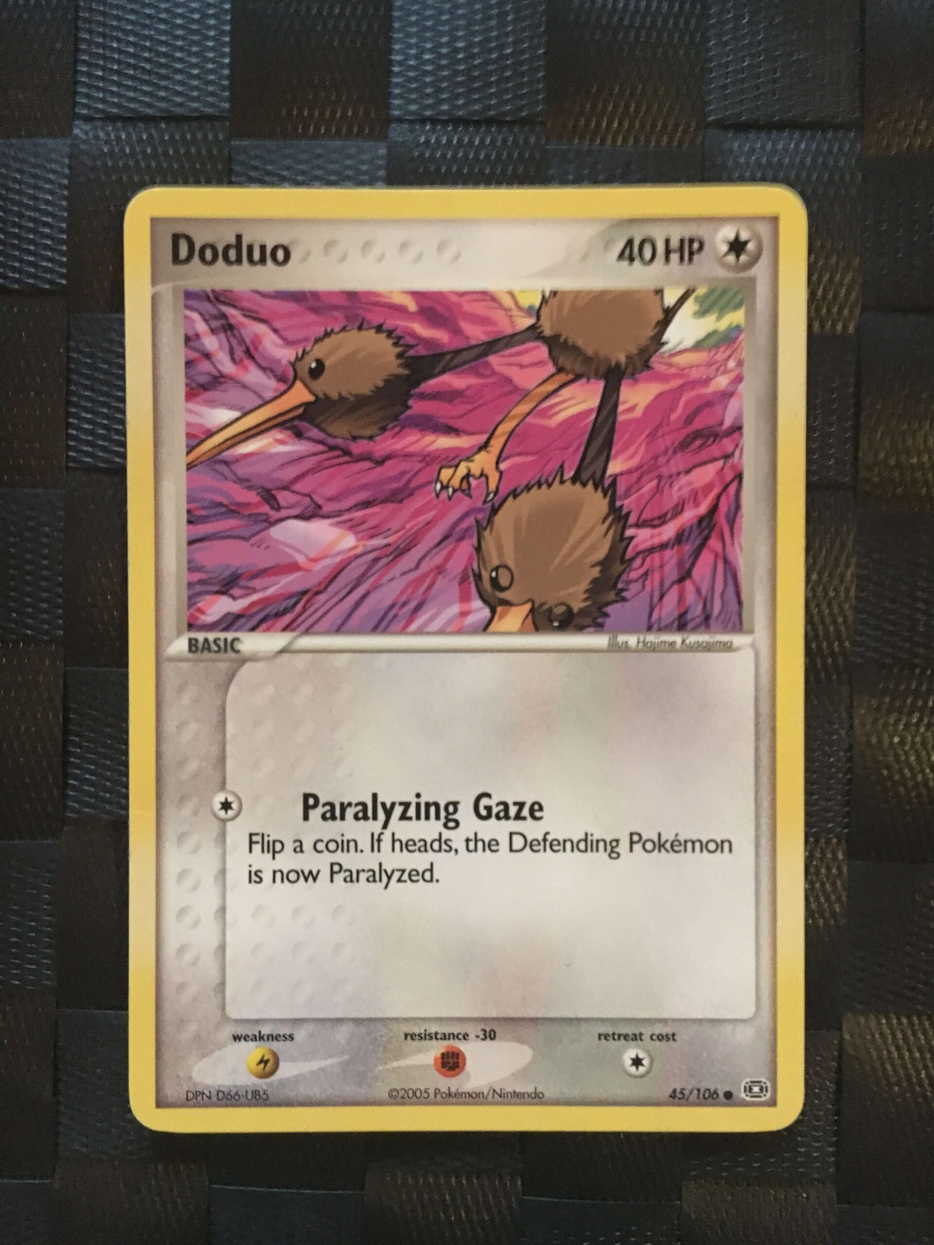 Doduo Common Ex Emerald Doduo Common Ex Emerald