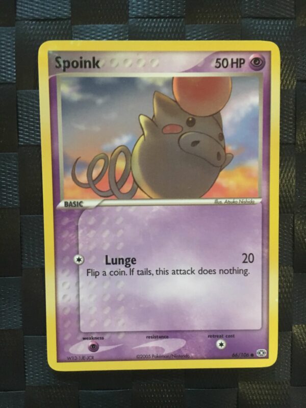 Spoink Common Ex Emerald