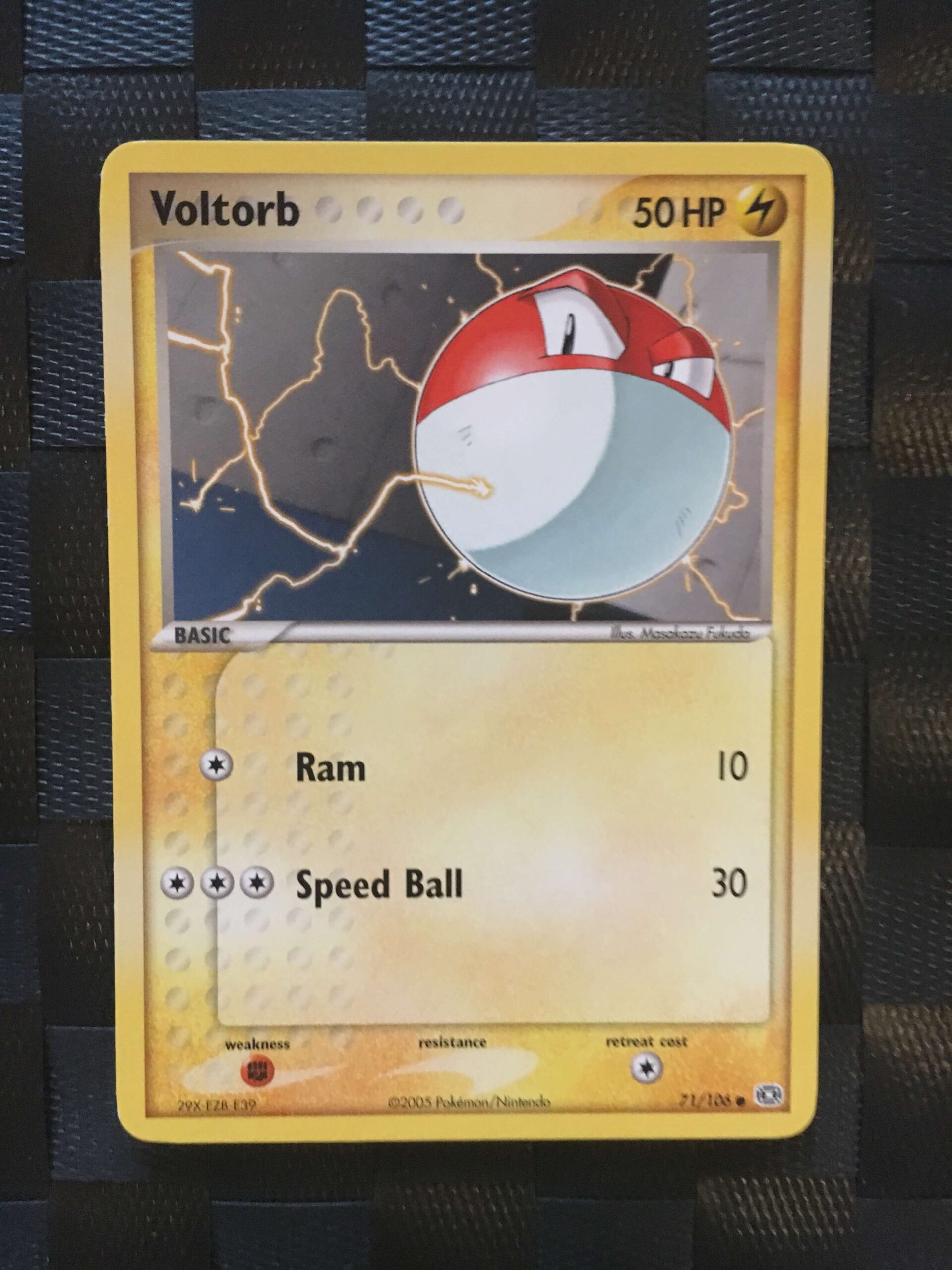 Voltorb Common Ex Emerald Voltorb Common Ex Emerald