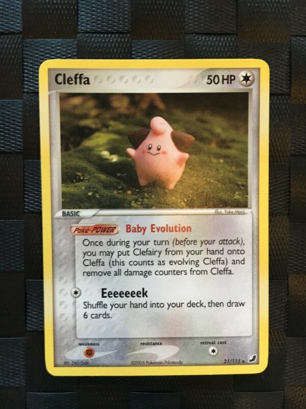 Cleffa Rare Ex Unseen Forces