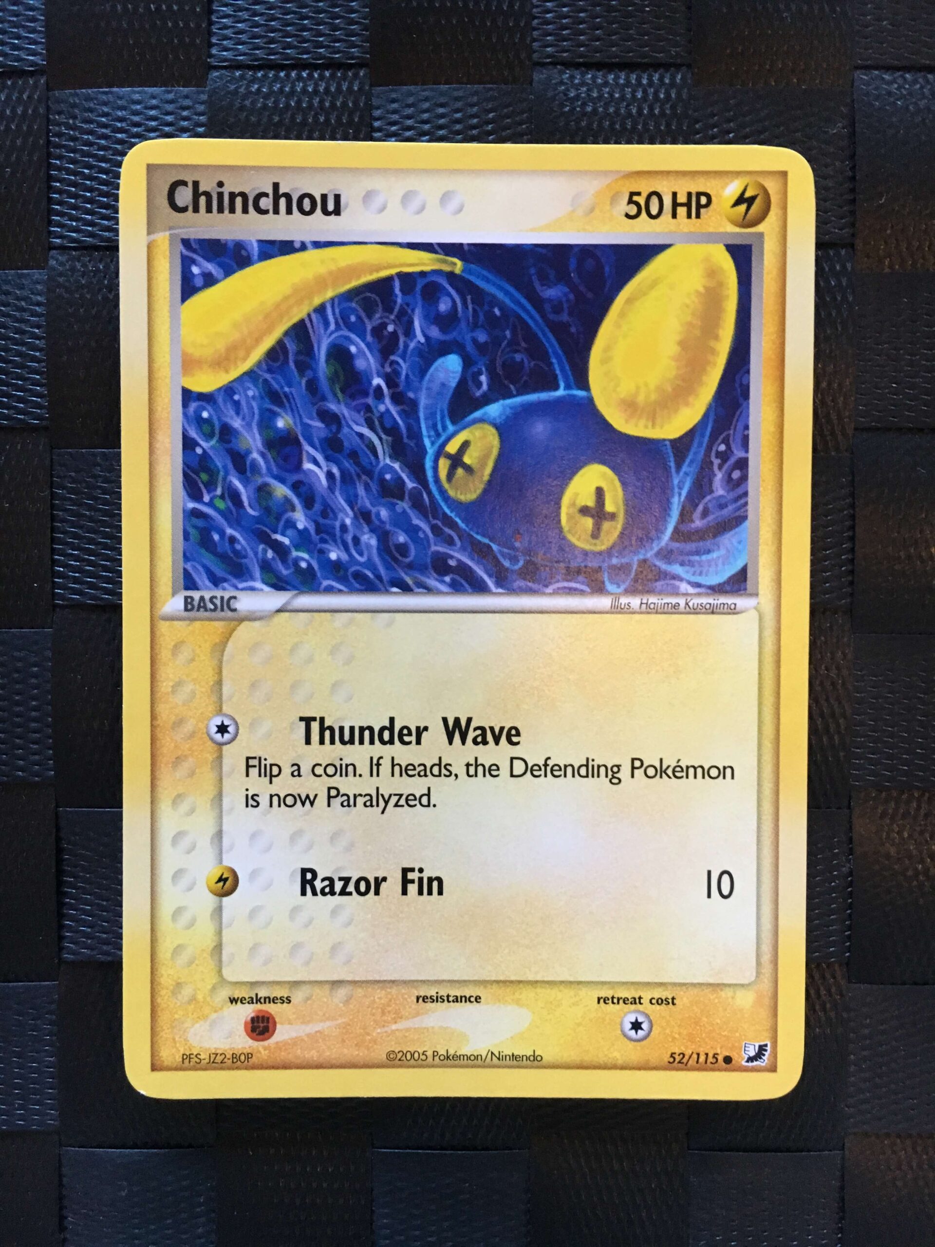 Chinchou Common Ex Unseen Forces Chinchou Common Ex Unseen Forces