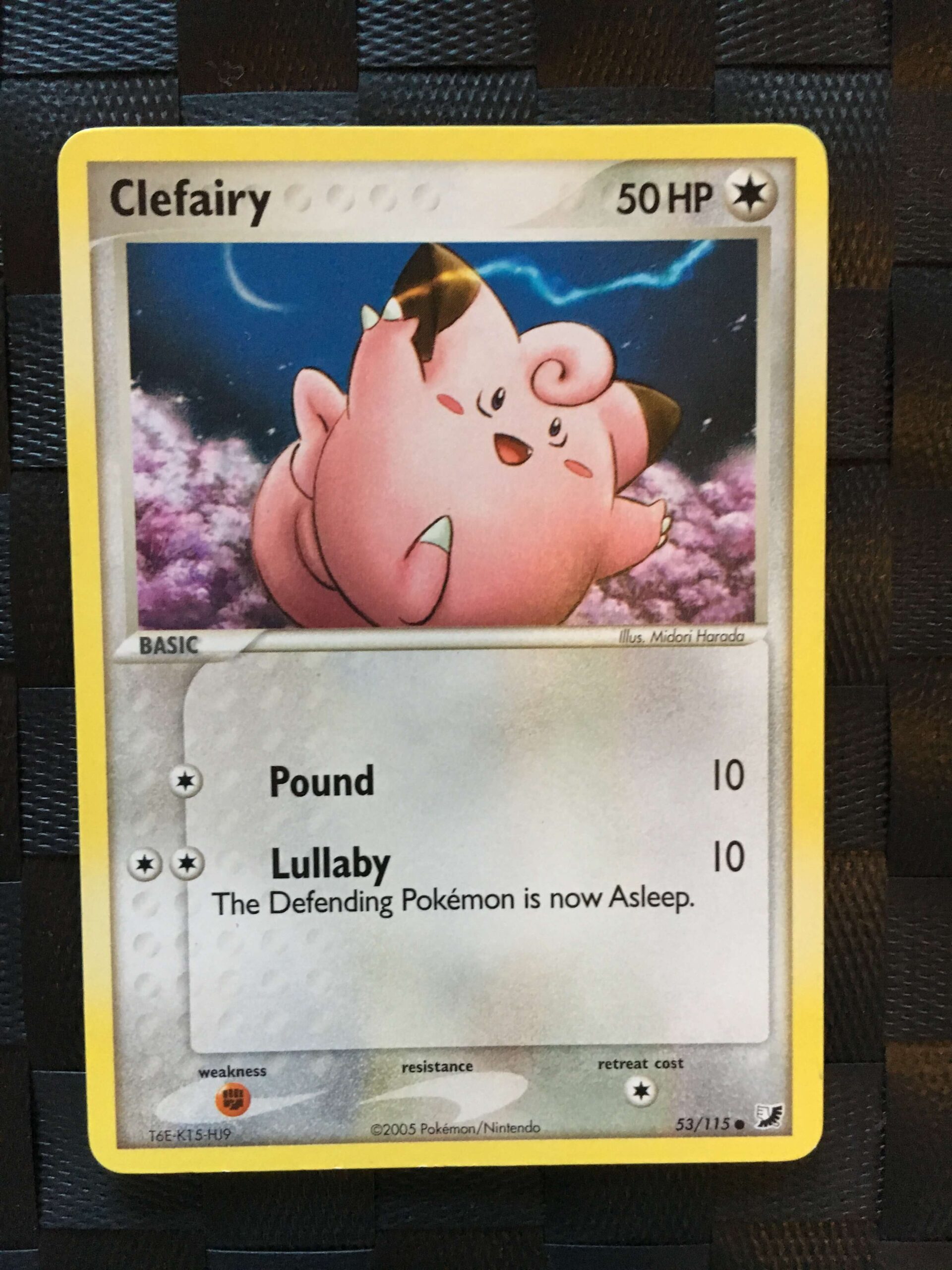 Clefairy Common Ex Unseen Forces Clefairy Common Ex Unseen Forces