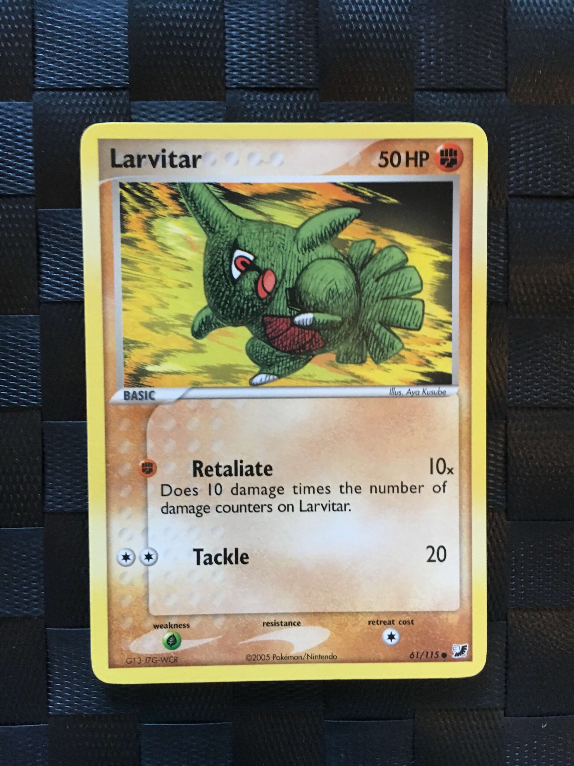 Larvitar Common Ex Unseen Forces