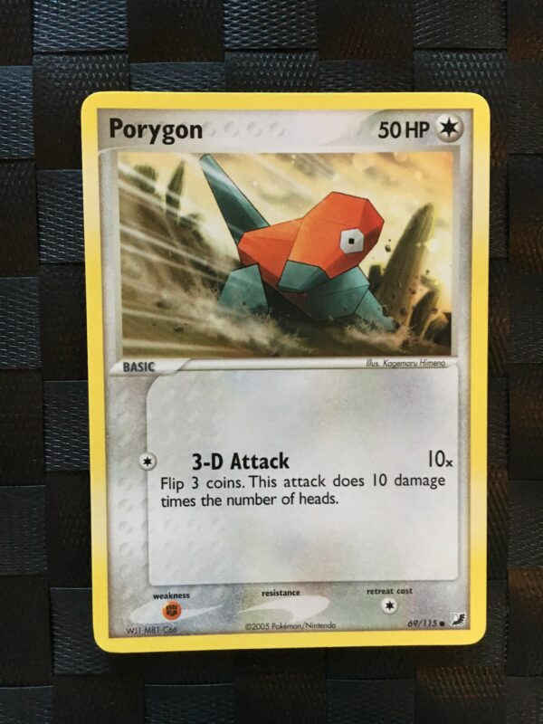 Porygon Common Ex Unseen Forces