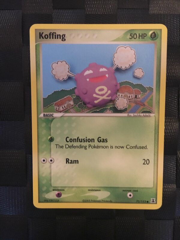 Koffing Common Ex Delta Species