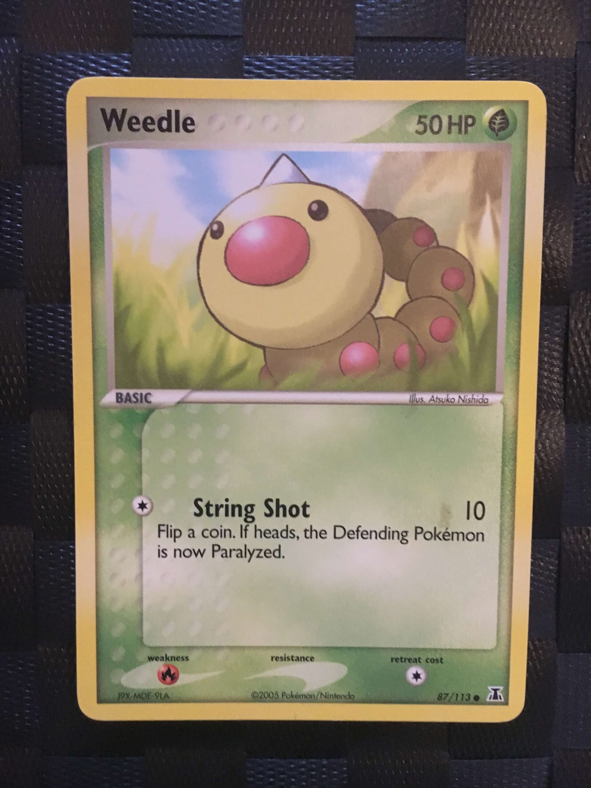 Weedle Common Ex Delta Species Weedle Common Ex Delta Species