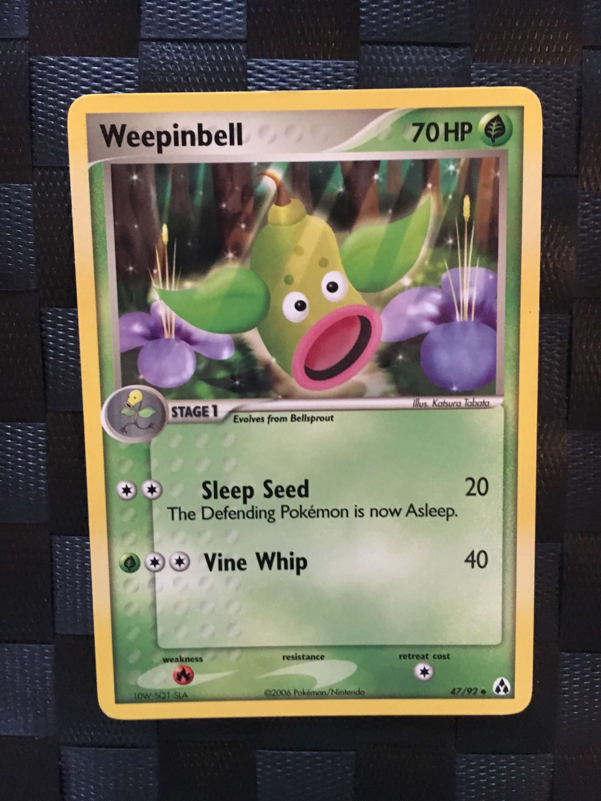 Weepinbell Uncommon Ex Legend Maker Weepinbell Uncommon Ex Legend Maker