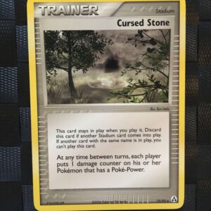 Cursed Stone Uncommon Trainer Ex Legend Maker 2