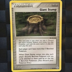 Giant Stump Uncommon Trainer Ex Legend Maker