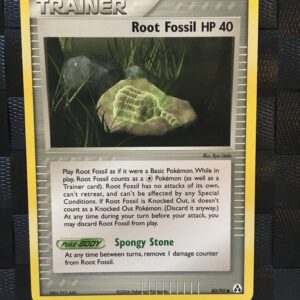 Root Fossil HP 40 Common Trainer Ex Legend Maker