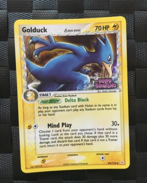 Golduck Uncommon Reverse Ex Holon Phantoms