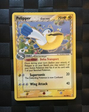 Pelipper Rare Ex Crystal Guardians